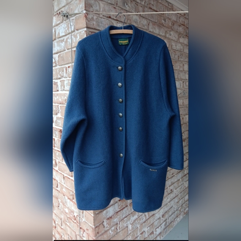 Geiger Boiled Wool Sweater Coat